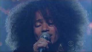 Nneka - Heartbeat / on David Letterman