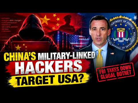 China’s Military-Linked Hackers Target USA? FBI Takes Down Global Botnet