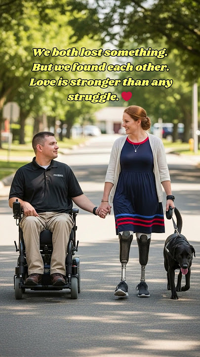 We both lost something. But we found each other. Love is stronger than any struggle. ❤️