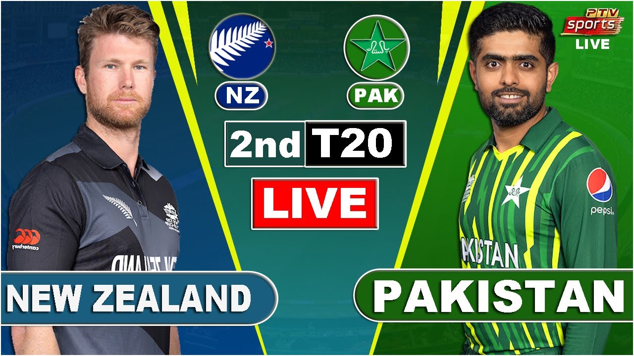 Pakistan v New Zealand 2nd T20 Live Scores PAK v NZ 4th T20 Live