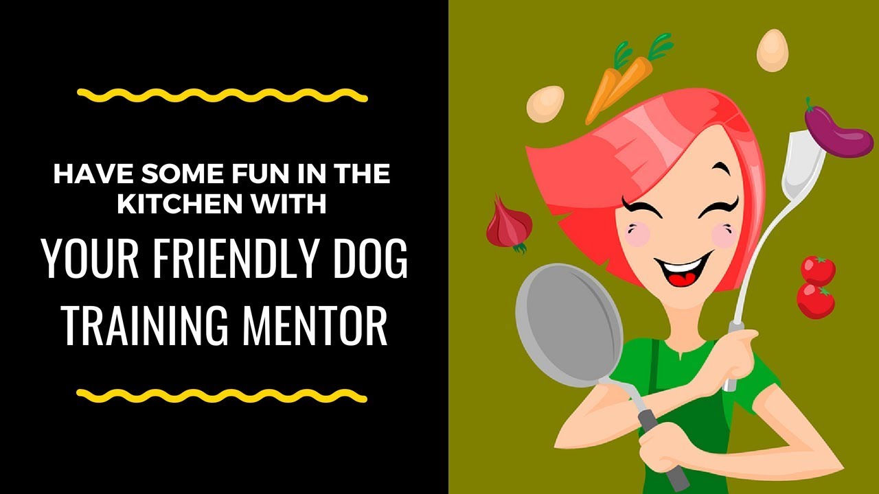 Fun In The Kitchen With Your Friendly Dog Training Mentor! YouTube