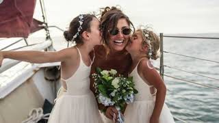 Brown and White Simple Wedding Minimalist Elegant Wedding Presentation