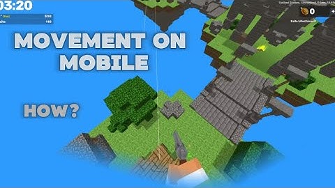MOVEMENT ON MOBILE HOW? POXEL.IO
