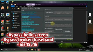 Free Ramdisk Tool - Bypass iOS 15, 16