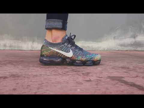nike vapormax multicolor grey