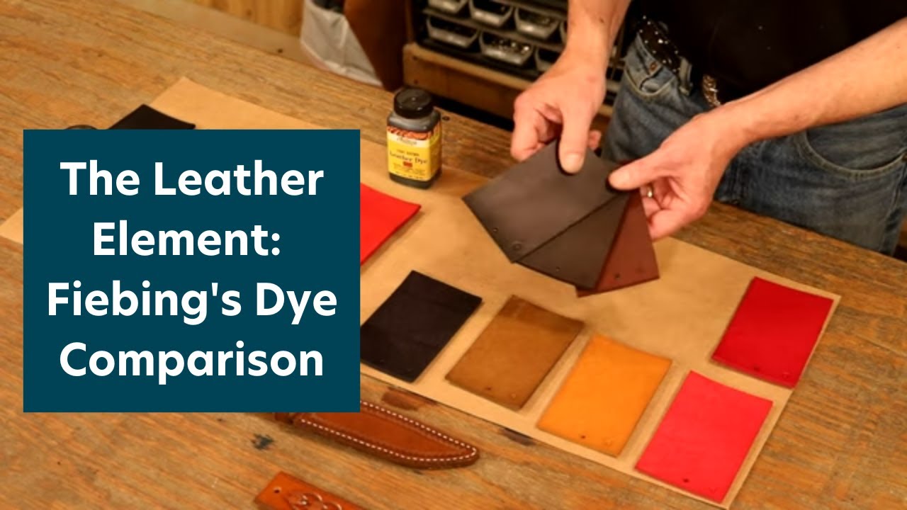 Fiebing's Leather Dye: the World's Best Smooth Leather Dye ☆