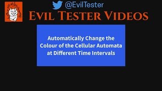 Hack Cellular Automata Game from JavaScript console to automatically change the colour of the cells screenshot 2
