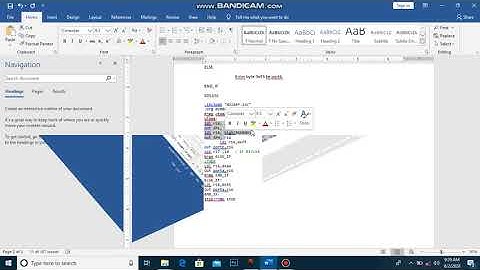 Struktur percabangan IF-THEN-ELSE pada bahasa Assembly