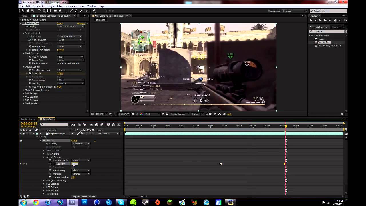 After Effects Twixtor and RSMB Tutorial by Acid Jaake YouTube