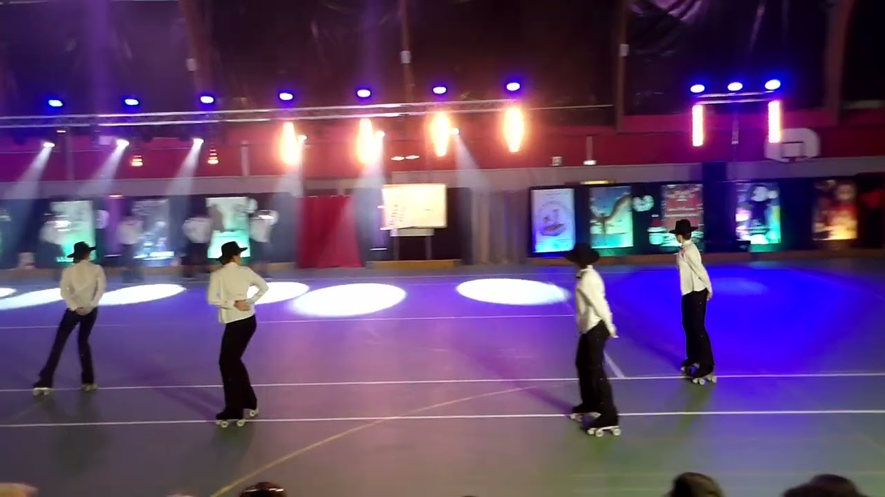 Gala 2025 du Patin Club de Bourg-Blanc: Groupe Persée du Roller Club Pleybennois: Michael Jackson