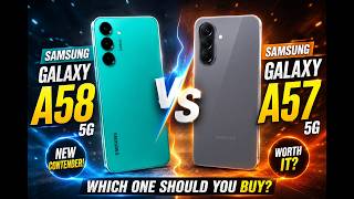 Samsung Galaxy A58 5G vs A57 5G – Biggest Upgrades Explained!
