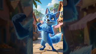 💙 The Blue Jackal 👑 The Fake King | Moral Story for Kids | Panchatantra Story
