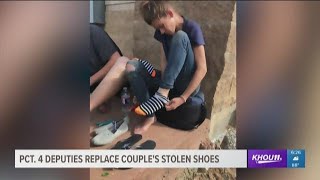 Pct. 4 Deputies Replace Couples Stolen Shoes