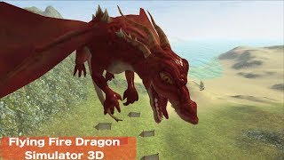 🐉Flying Fire Drake Simulator 3D-By GT Race Games-📱Android screenshot 5