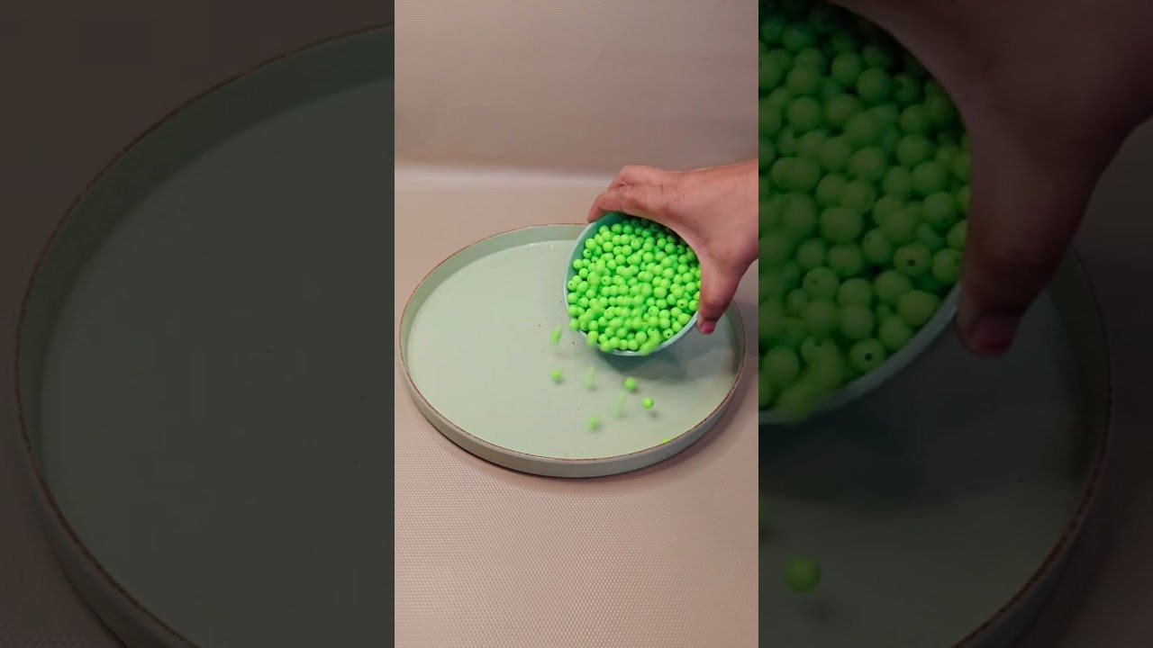 Satisfying Beads Pouring ASMR - Glassware Edition! 