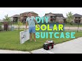 DIY Solar Suitcase || RV Solar Panels || Portable Solar Power
