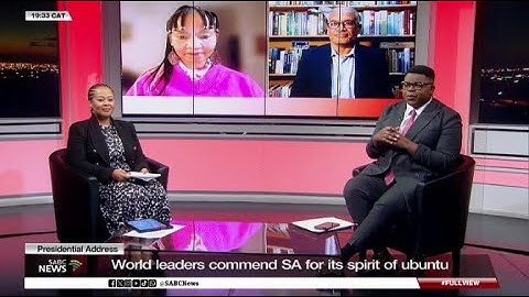 Analysis: Ramaphosa addresses the nation following G20 Summit