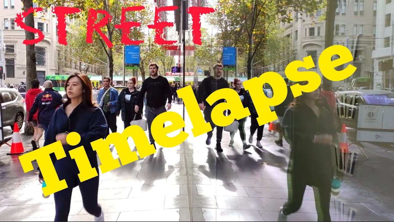 Street Timelapse | City Life is Fast Paced