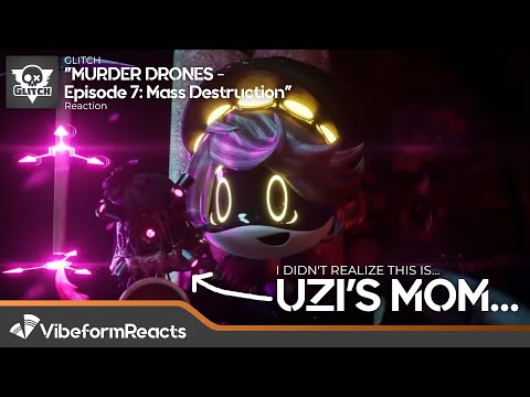 "MURDER DRONES - Episode 7: Mass Destruction" REACTION