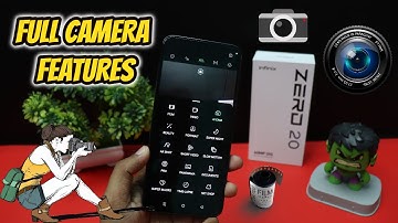 Infinix Zero 20 Full Camera Features 📸