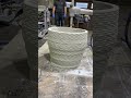 Impression de béton 3D : Pot de fleur décoratif