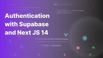 Modern authentication with Next.js 14 + supabase: authentication and page  protection