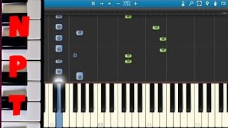 Sheppard - Geronimo Piano Tutorial - How to play - Synthesia screenshot 4
