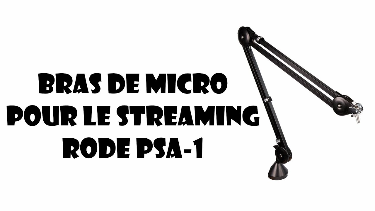 Quel Bras de Micro acheter ? (Rode PSA1, Blue Compass et alternatives pas  cher) 