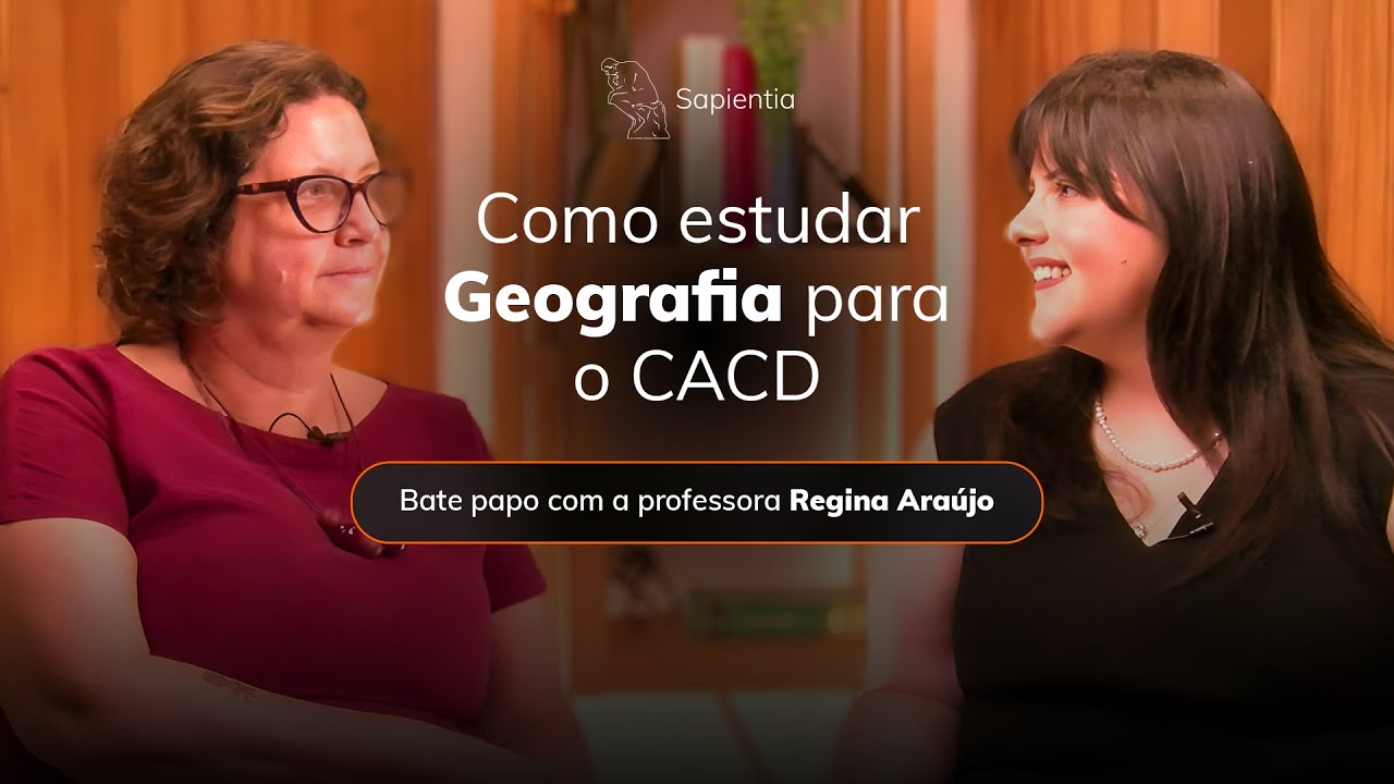 Entrevista com Regina Araújo - Como estudar Geografia para o CACD | Concurso Diplomata CACD