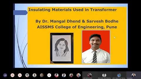 Material Science Lecture Series: 13-Insulating Materials in Transformer by Dr. Mangal & Sarvesh