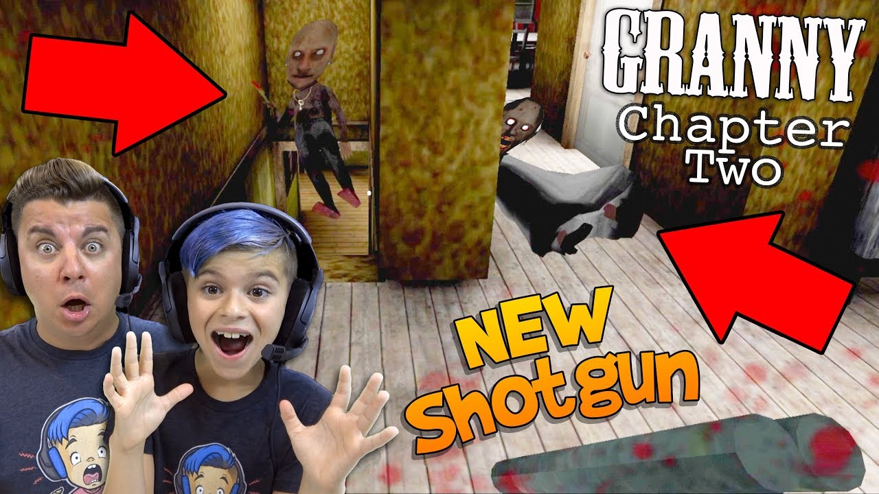Secret Double Barrel Shotgun In Granny Chapter 2 Granny - daylins funhouse roblox videos infinitube