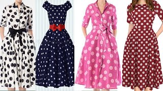Stylish Polka Dot Dress Designstrending Polka Dresses