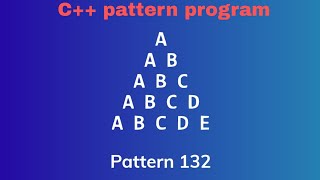C++pattern program tutorial video ||💯🧠|| #shorts #youtubeshorts #coding #shortvideo