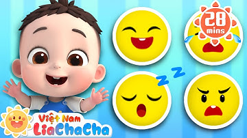 😝 Những biểu cảm trên khuôn mặt 😭 LiaChaCha - Ca Nhạc Thiếu Nhi Việt Nam
