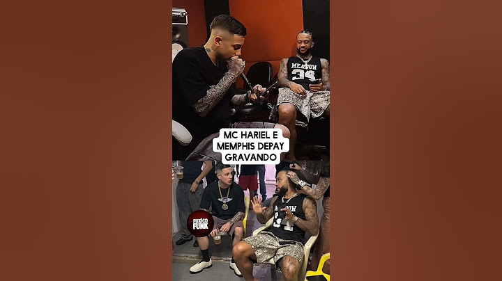 MC HARIEL E MEMPHIS DEPAY GRAVANDO #mchariel #memphis #funk