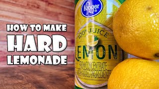 How to Make Hard Lemonade