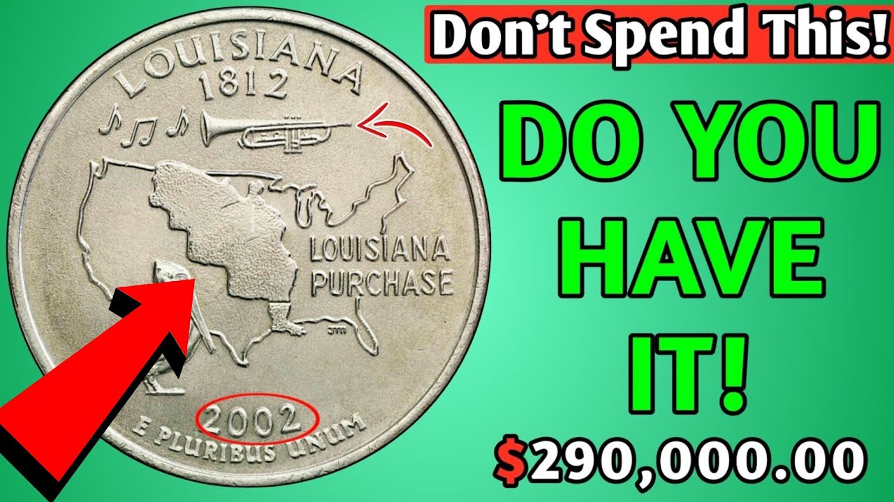 Квотер штата Луизиана 2002 года – РЕДКАЯ ценность и скрытые секреты!»5