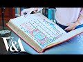 ASMR at the museum | Turning the pages of a medieval choirbook | V&A