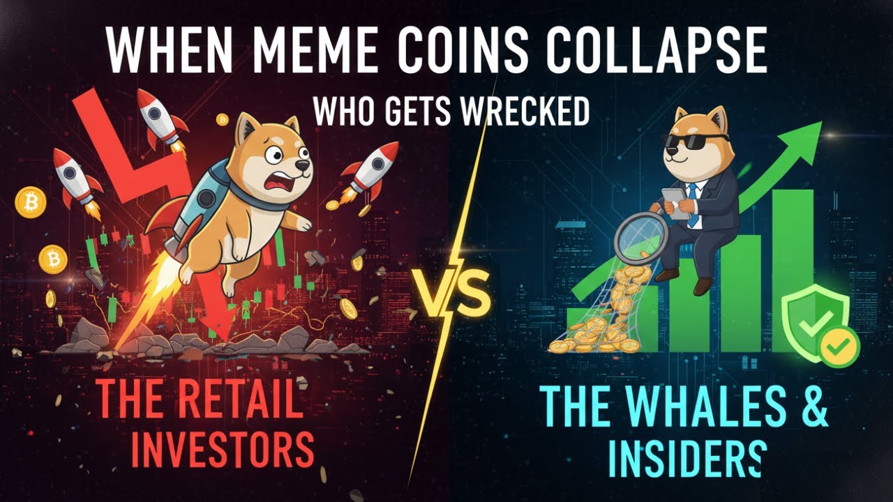 When Meme Coins Collapse 💥 | Who Really Gets Wrecked in 2025
