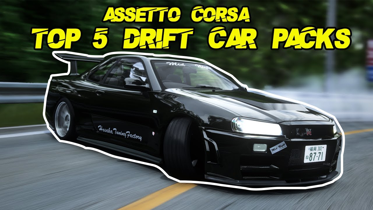 TOP 5 BEST DRIFT CAR MODS FOR ASSETTO CORSA 2022! 