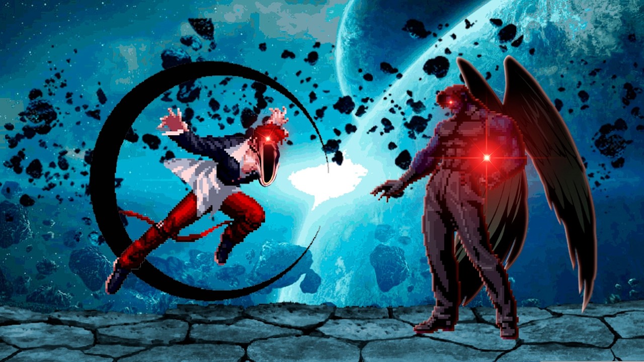 [KOF Mugen] Iori Yagami Team vs Rugal Bernstein Team