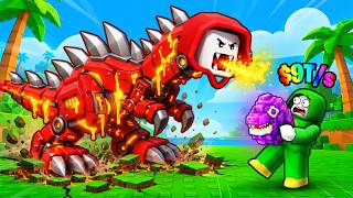 JJ Turned into a Giant Dinosaur to Stop Mikey! ๐ฆ๐ฅ๐ฅ Don't Steal My Eggs! in Roblox - Maizen