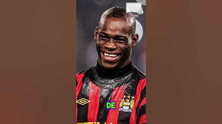 Você sabe por onde anda o atacante Mario Balotelli?