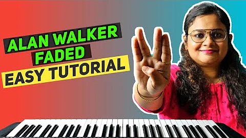 Piano Tutorial for Beginners | Alan Walker - Faded Cover | Pracheta
