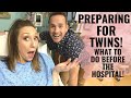 Preparing for TWINS! What to do BEFORE baby (babies) come!