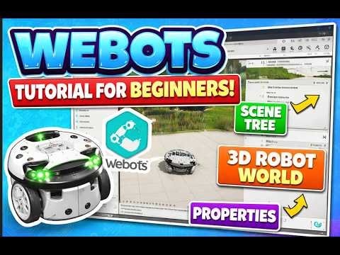 “Getting Started with Webots | 3D Robot Simulation for STEM - YouTube