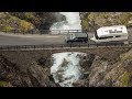 По самой красивой дороге Европы с большими двухосными прицепами.Караванинг в Норвегию 2018