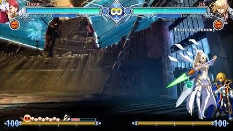 BBCF Izayoi Trans Am set timing demo