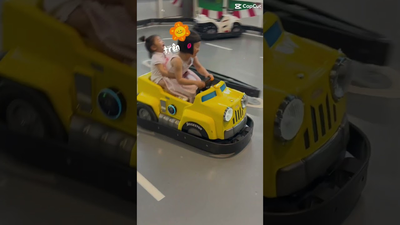 Fun times racing car in playcentre 