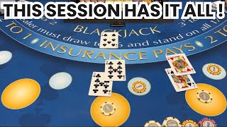 Blackjack $500,000 Buy In Multiple Perfect Pair 30-1 Wins, Double Pairs & Lucky 21’s!